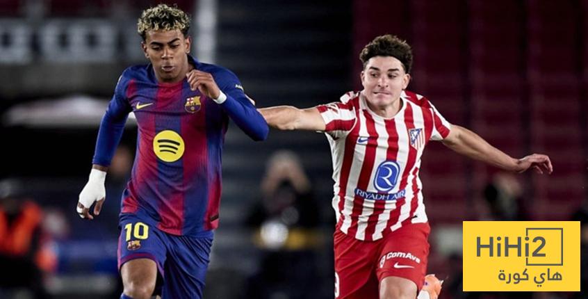 احصائية سلبية لبرشلونة بعد الهزيمة أمام اتلتيكو مدريد