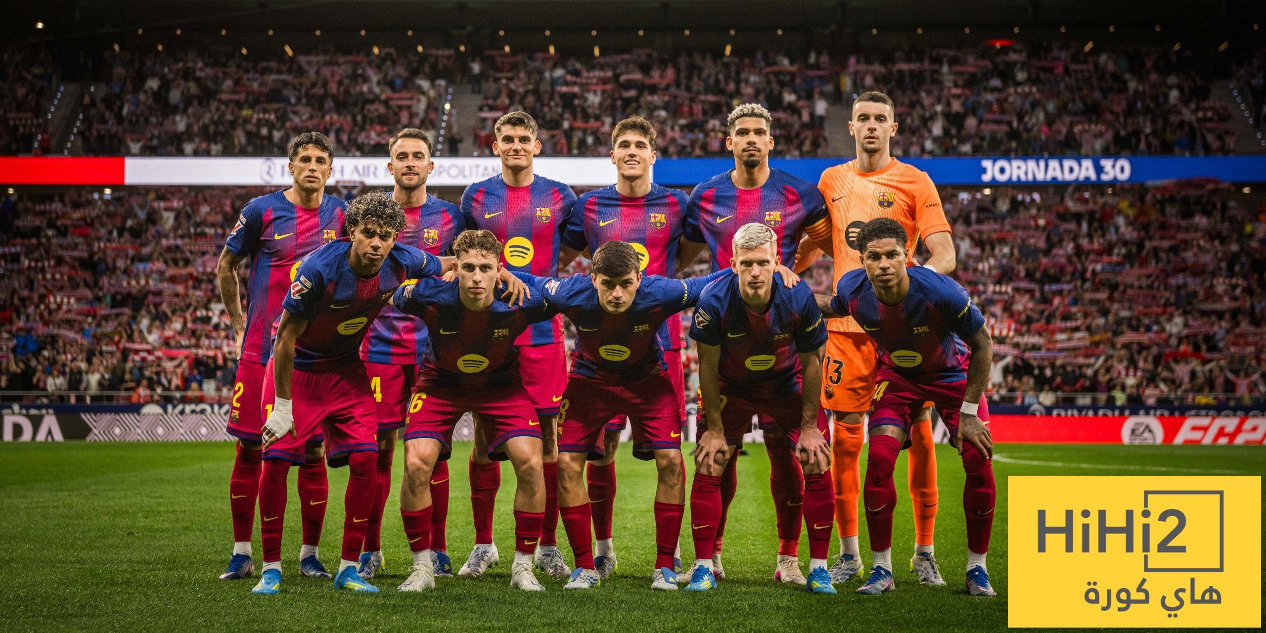 دفعة معنوية كبيرة لبرشلونة قبل مواجهة إسبانيول