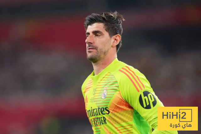 كورتوا يحدد هدفه مع ريال مدريد 1