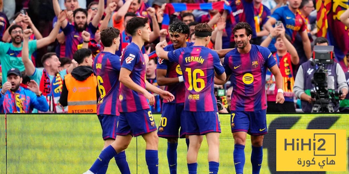 نتائج برشلونة على أرضه في الليغا هذا الموسم