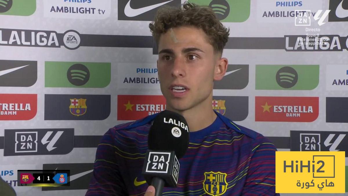 حديث فيرمين بعد الفوز على إسبانيول