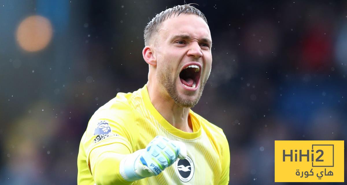 حارس برايتون يقترب من الرحيل في الصيف