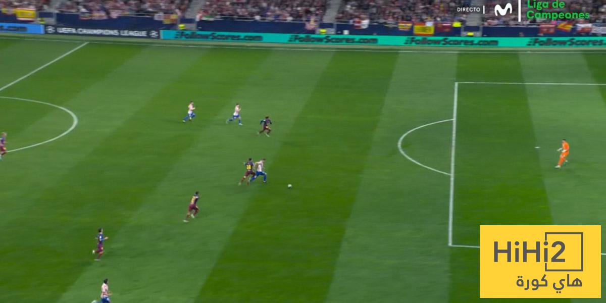 مدى صحة البطاقة الحمراء لـ إيريك غارسيا أمام أتلتيكو