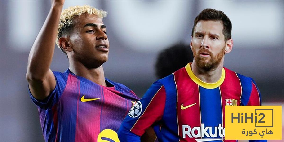 ميسي يسلم الراية ليامال .. أرقام قياسية جديدة للجوهرة الكتالونية