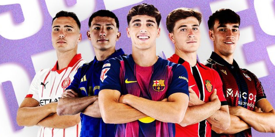 رسمياً.. المرشحون لجائزة لاعب الشهر في الليغا تحت 23 عاماً