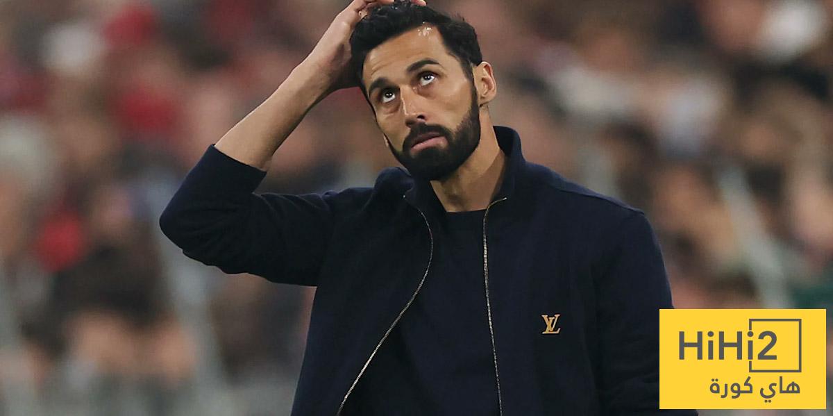 صورة – رد فعل أربيلوا بعد الإقصاء من دوري أبطال أوروبا صورة – رد فعل أربيلوا بعد الإقصاء من دوري أبطال أوروبا