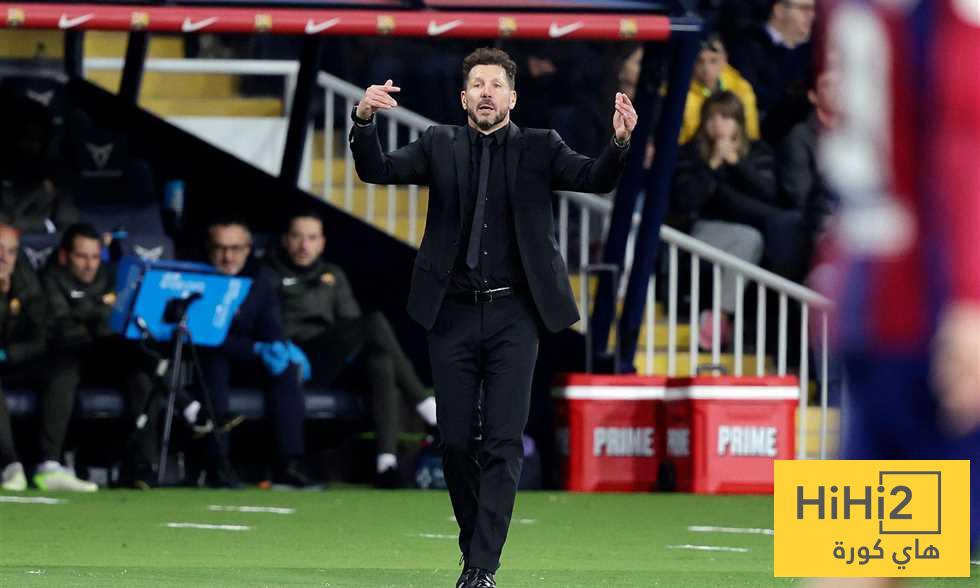 إنتر ميلان يخطط لخطف سيميوني رغم الصدارة!