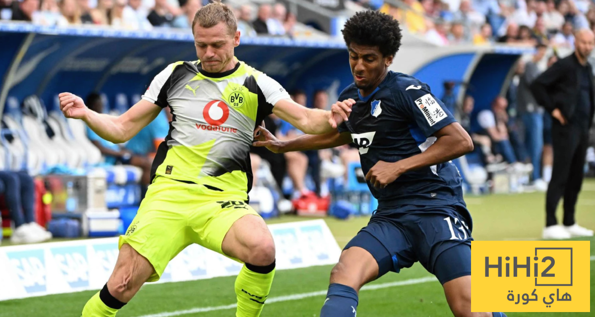 تقييم لاعبي بوروسيا دورتموند بعد الهزيمة أمام هوفنهايم
