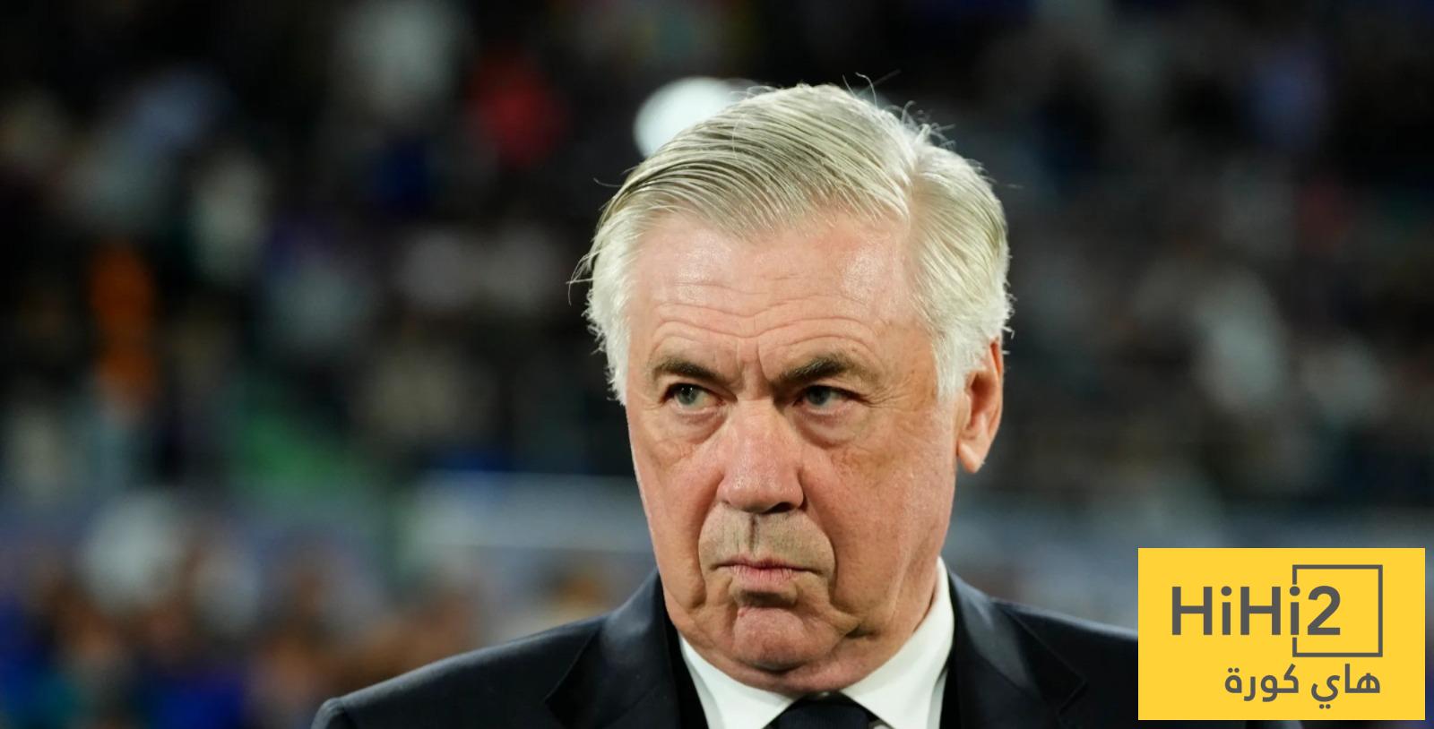 انشيلوتي يكشف مرشحه للفوز بدوري ابطال اوروبا