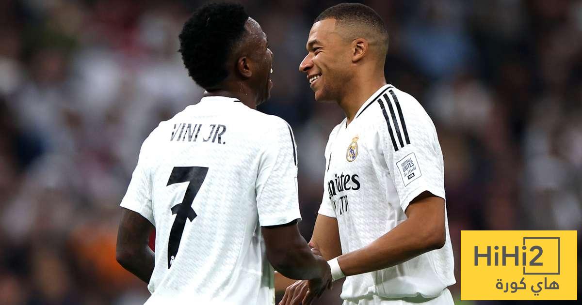 بعد موسمين صفريه…! كيليان وفيني مستمران في مشروع ريال مدريد بعد موسمين صفريه…! كيليان وفيني مستمران في مشروع ريال مدريد