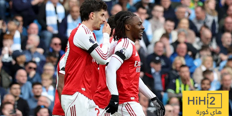 التعادل يحسم الشوط الاول من قمة مانشستر سيتي و ارسنال