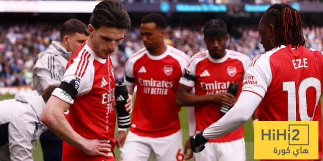 تقييم لاعبي ارسنال في الشوط الاول امام مانشستر سيتي 1