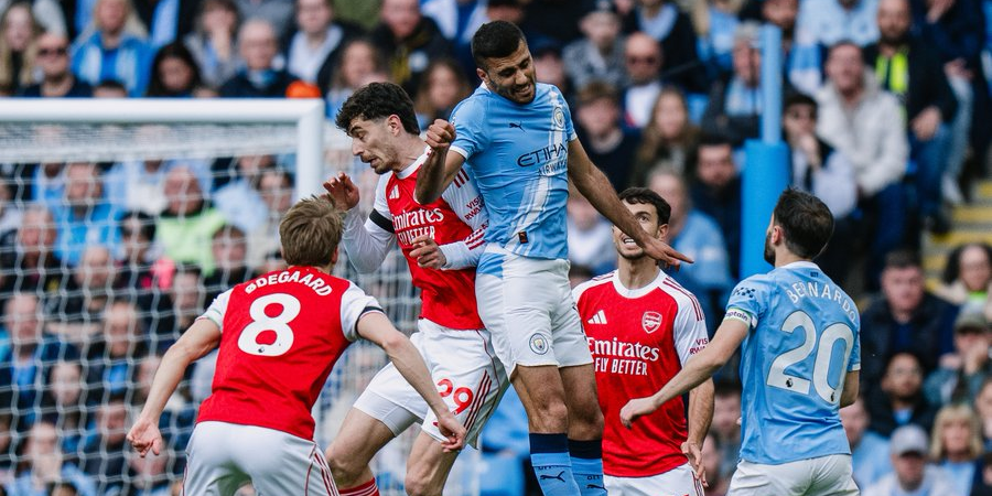 احصائيات الشوط الاول من مباراة مانشستر سيتي و ارسنال