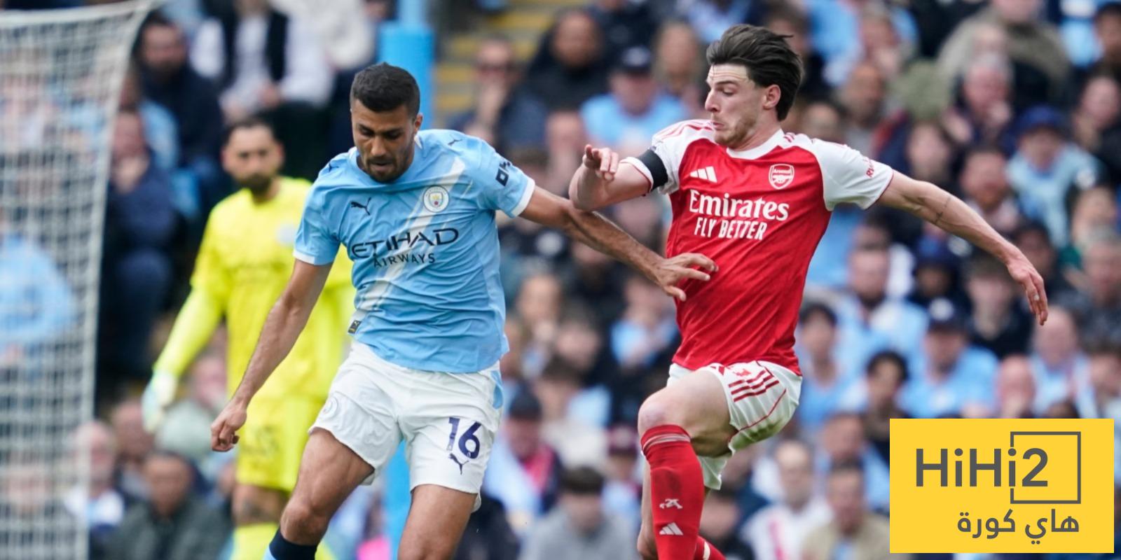 شاهد ترتيب الدوري الانجليزي بعد خسارة الارسنال امام السيتي