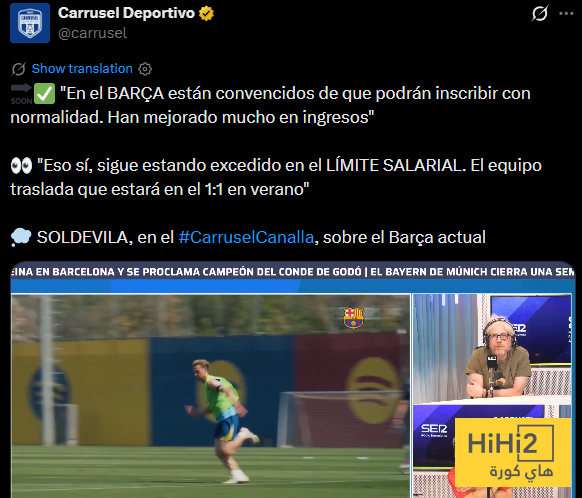 عاجل .. برشلونة سيصل الى قاعدة 1:1 هذا الصيف 3