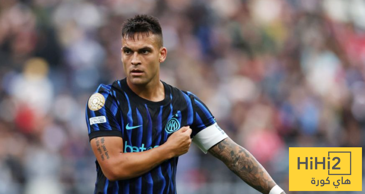 شكوك حول مشاركة لاوتارو مارتينيز ضد كومو في كأس إيطاليا شكوك حول مشاركة لاوتارو مارتينيز ضد كومو في كأس إيطاليا