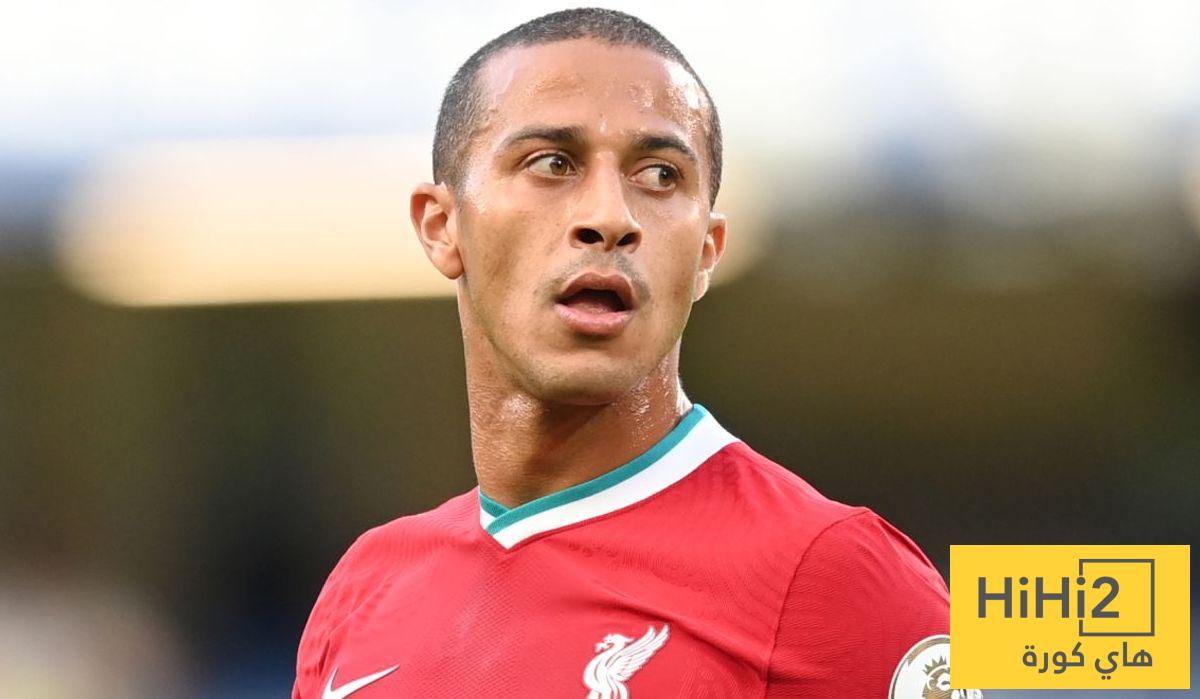 تياجو ألكانتارا يشيد بثنائي ليفربول: من أساطير النادي