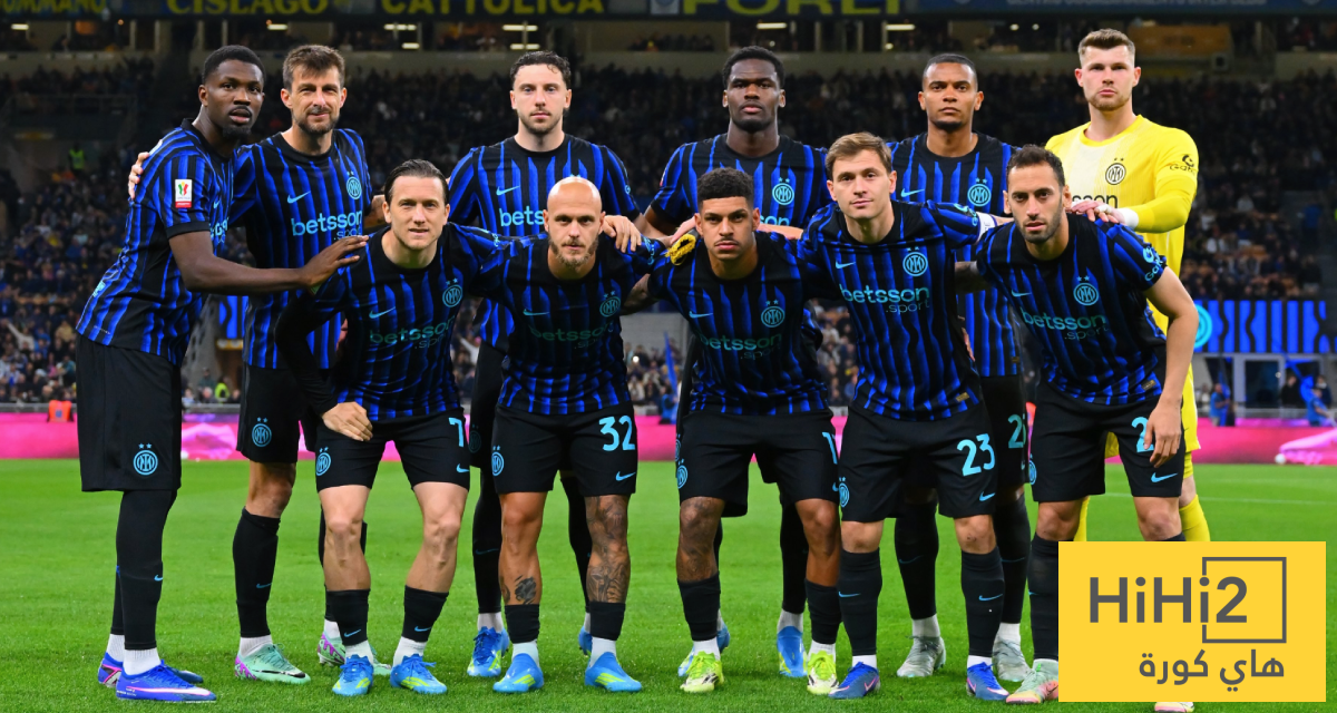 إحصائيات الشوط الأول لمباراة إنتر ميلان وكومو