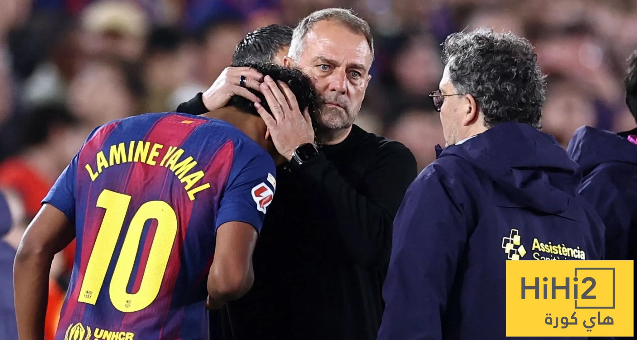 فليك يكشف كيف شعر لامين باصابته