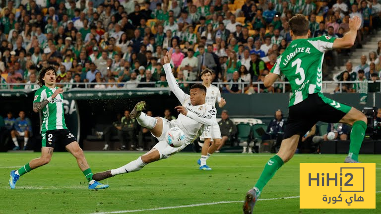 بيتيس يخطف تعادل قاتل امام ريال مدريد