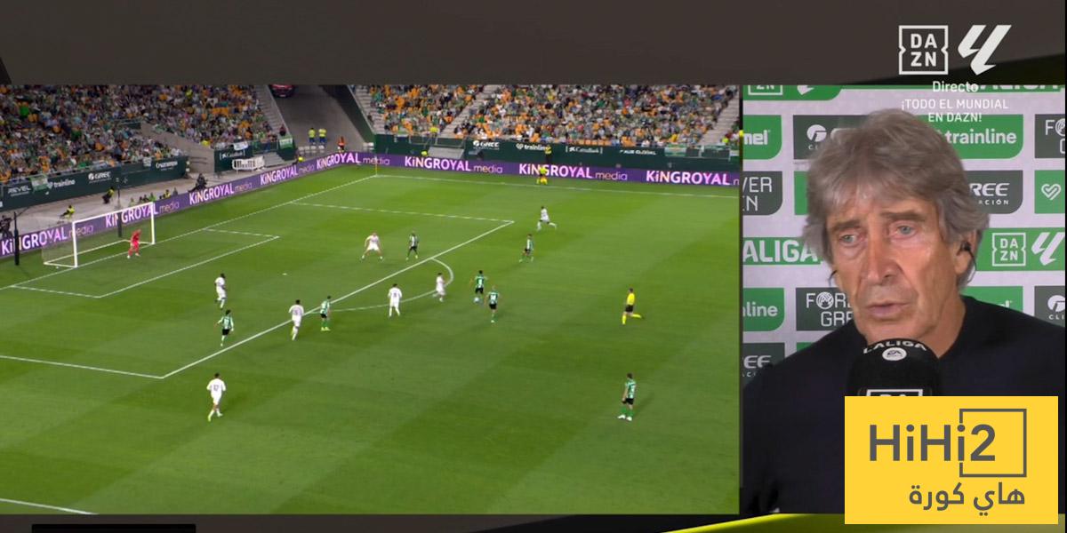 ماذا قال مدرب بيتيس بعد التعادل أمام ريال مدريد ؟