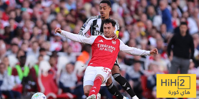 احصائيات الشوط الاول من مباراة ارسنال و نيوكاسل