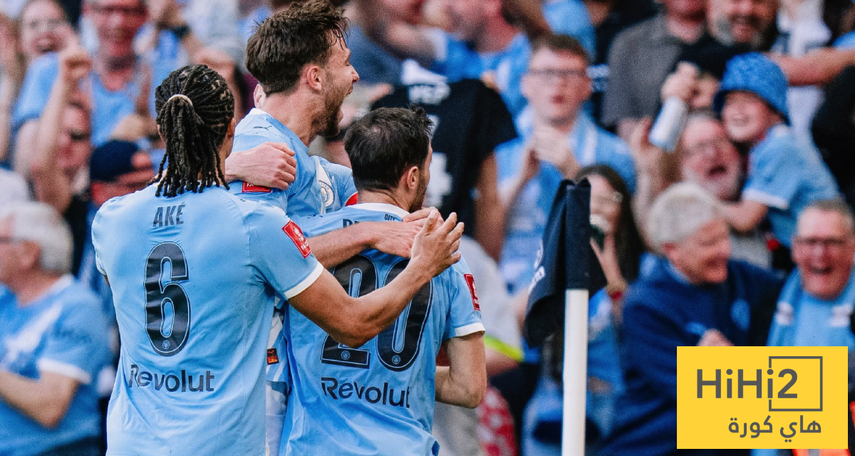 إنجاز تاريخي لمانشستر سيتي في كأس الاتحاد الإنجليزي