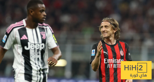 إحصائيات نصف ساعة من مباراة ميلان ويوفنتوس في الدوري الإيطالي 1