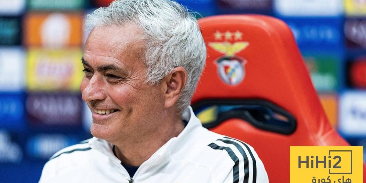 موقف بنفيكا من شائعات انتقال مورينيو إلى ريال مدريد