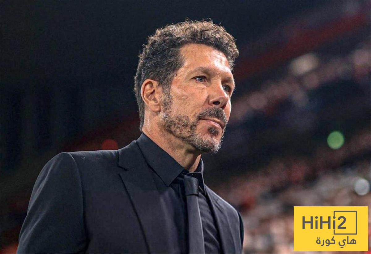 سيميوني يعلق على ركلة جزاء إيزي