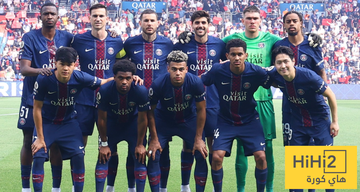 إحصائيات الشوط الأول لمباراة باريس ولوريان في الدوري الفرنسي