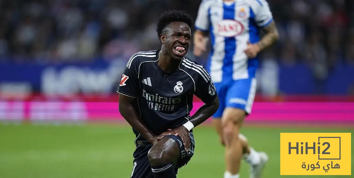 لاعب إسبنايول يشيد بأداء فينسيوس