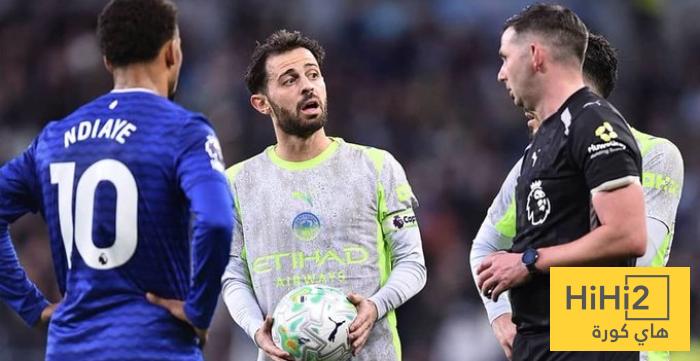 ترتيب الدوري الانجليزي بعد تعادل مانشستر سيتي مع ايفرتون