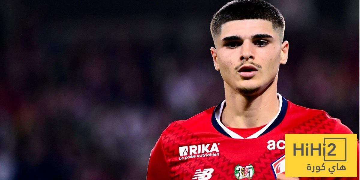 برشلونة يراقب مهاجم ليل
