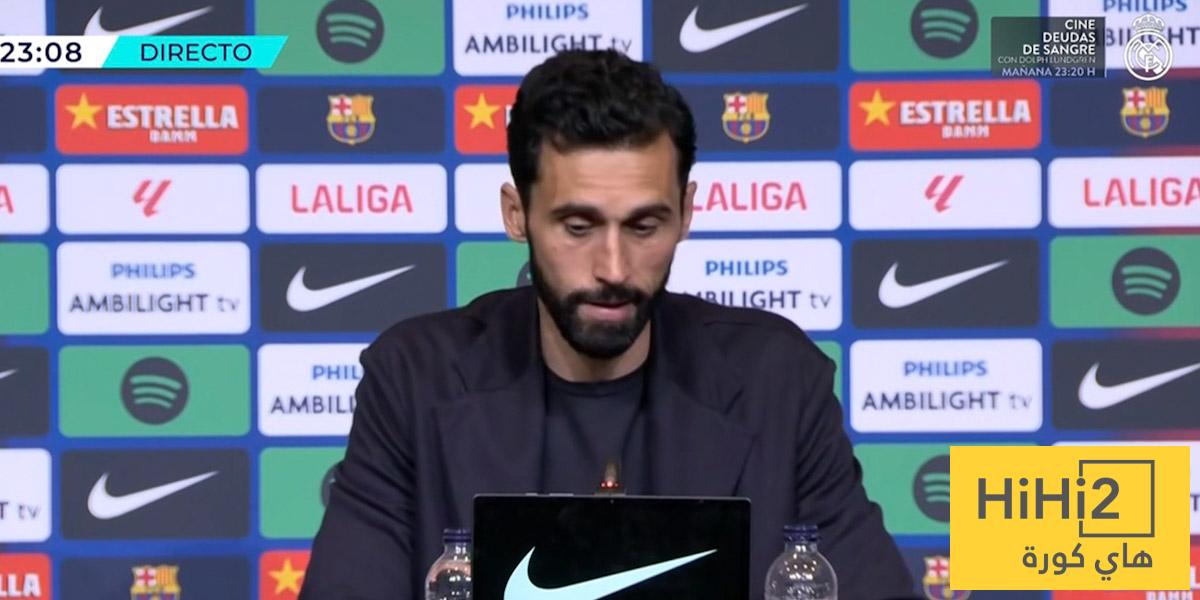 أول تعليق من أربيلوا بعد الهزيمة أمام برشلونة