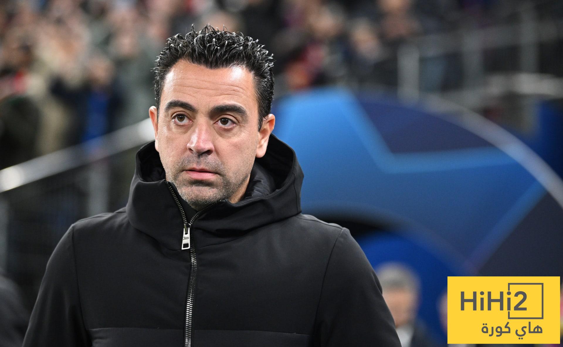 تشافي يهنئ برشلونة بالتتويج بالليغا