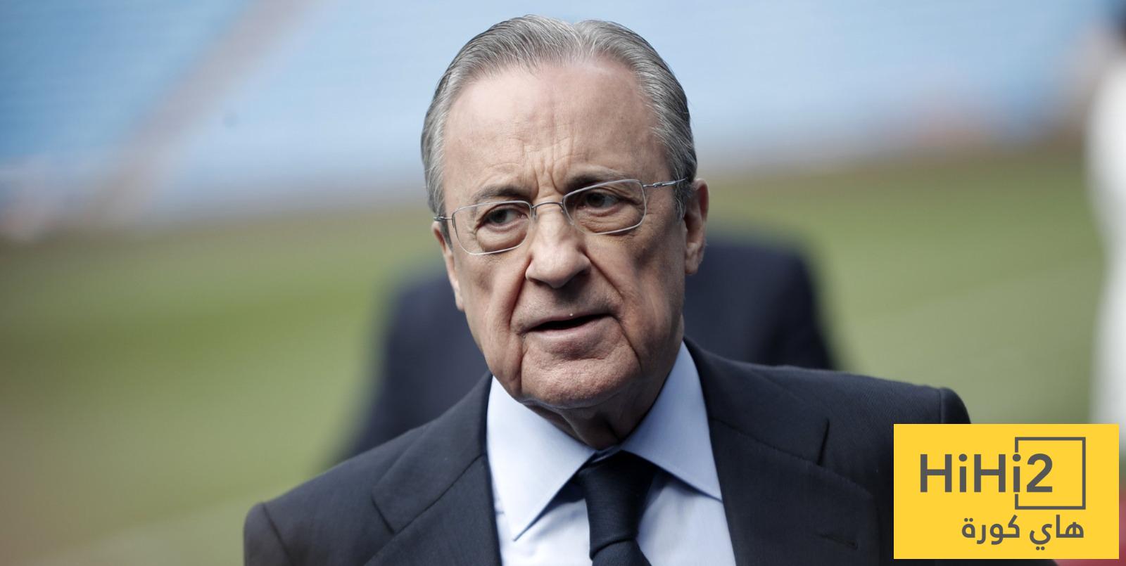 رد طريف من بيريز بشأن تولي مورينيو تدريب الريال