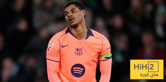 صورة .. رد فعل راشفورد على تعاقد برشلونة مع غوردون