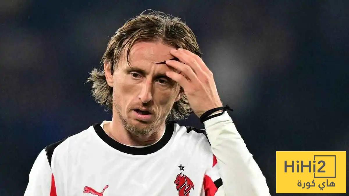 بعد صدمة ميلان.. مودريتش يقترب من قرار مصيري