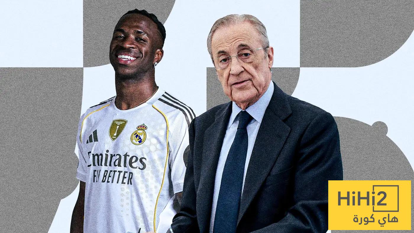 بيريز عن تجديد فينيسيوس: لن نجبر أحدًا على البقاء في ريال مدريد