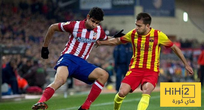 ألبا : أتلتيكو مدريد سرق منا الليغا في الكامب نو