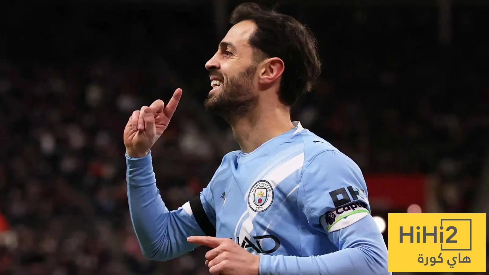برشلونة يتراجع عن برناردو سيلفا
