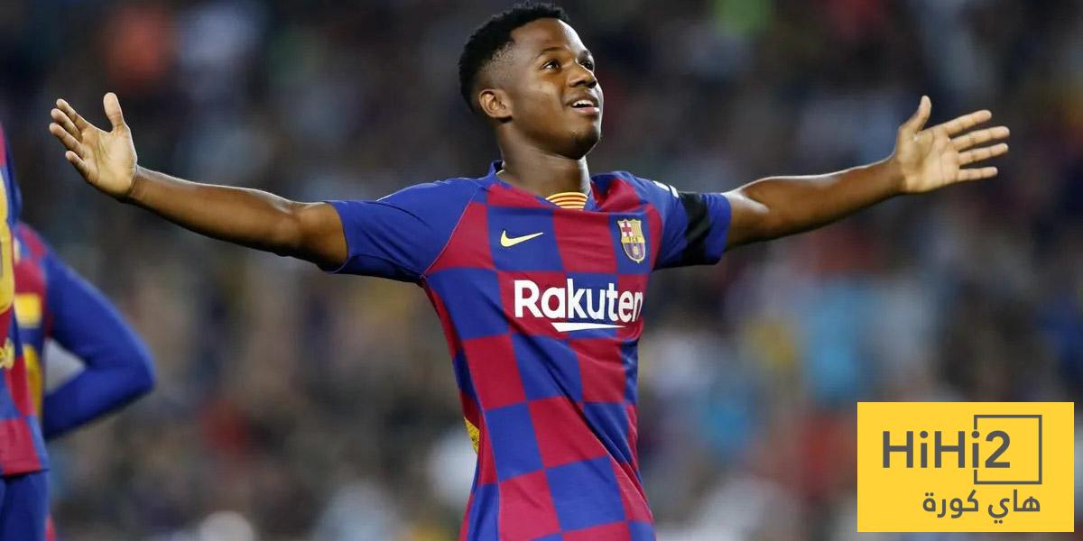 برشلونة ينهي اجراءات خروج فاتي لتسوية سقف الرواتب