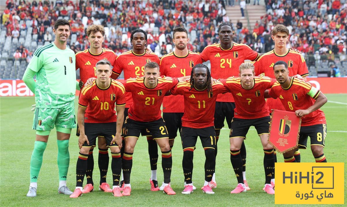 بلجيكا تلجأ لخطة غير تقليدية قبل مواجهة مصر في المونديال