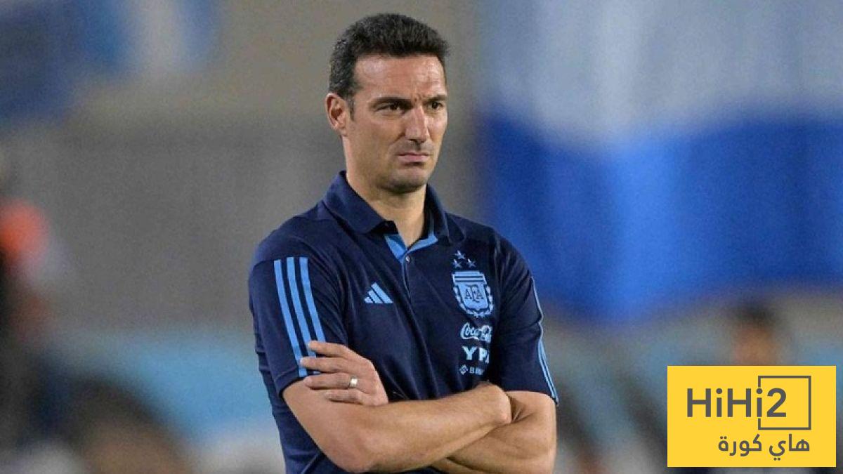 قبل مواجهة الجزائر .. رسالة تحذير من سكالوني بعد درس المغرب !