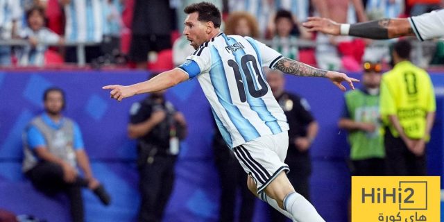 إنفانتينو يهنئ ميسي