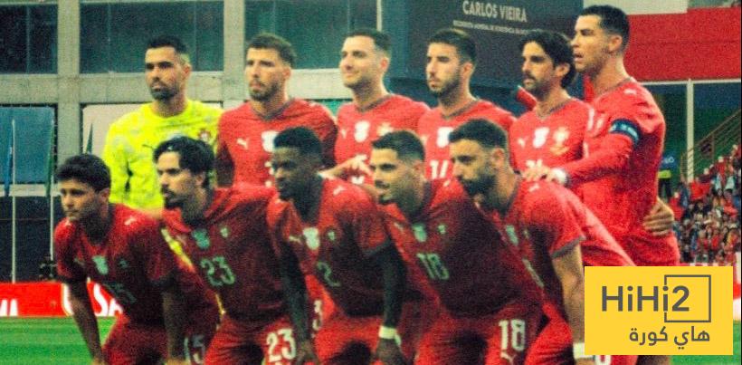 عاجل : التشكيلة الرسمية للبرتغال أمام الكونغو الديمقراطية