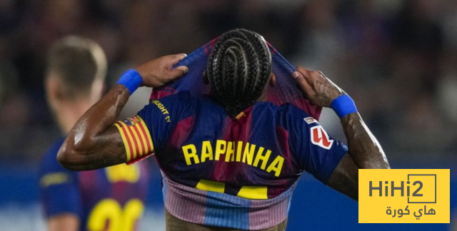 شكوك حول مستقبل رافينيا مع برشلونة