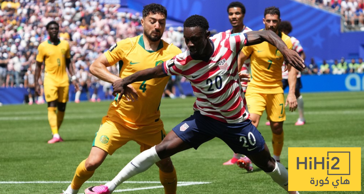 موقع الملاعب : إحصائيات مباراة أمريكا وأستراليا في كأس العالم 2026