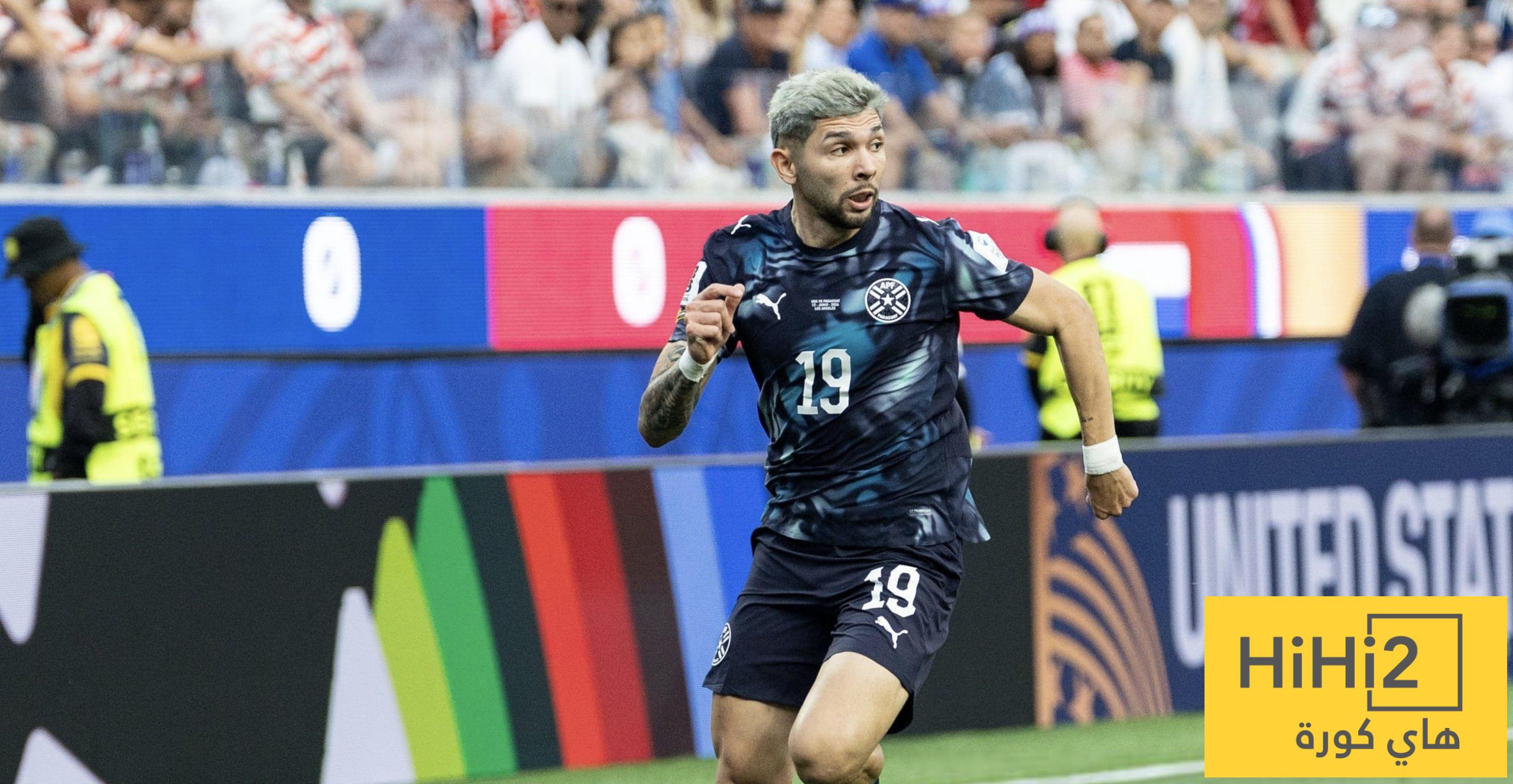 عاجل – التشكيلة الرسمية لمنتخب باراغواي أمام تركيا في كأس العالم